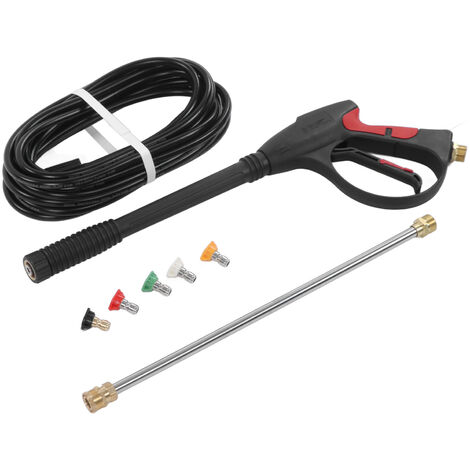 Jeffergarden Nettoyeur haute pression pour voiture, 4000psi, nettoyeur électrique Portable avec rallonge, 5 embouts de buse pour automobile
