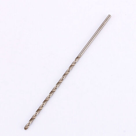 Jeffergarden Nouvel outil de forage à tige droite en spirale en acier rapide extra long de 3,5 mm et 160 mm