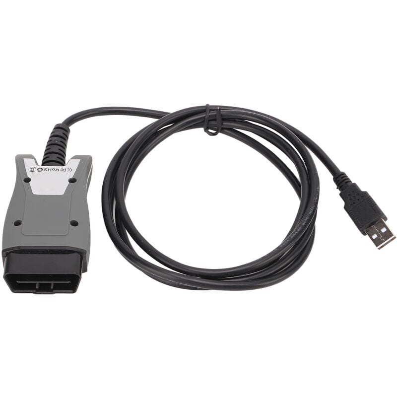 Jeffergarden OBD2 Adaptateur USB Auto Switch 1224V Haute Performance pour FORScan MS CAN Remplacement pour Ford