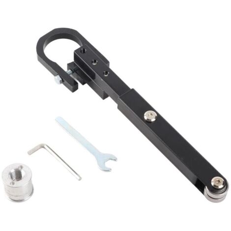 Jeffergarden Outil de conversion d'accessoire de ponceuse à bande multifonctionnel et pratique, adapté aux meuleuses d'angle de type 100, 115 et 125.