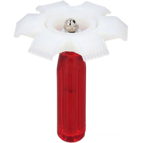 Jeffergarden Outil de Redressage Ailettes Condenseur Climatisation 6 en 1 Nettoyage Conditionnement AC