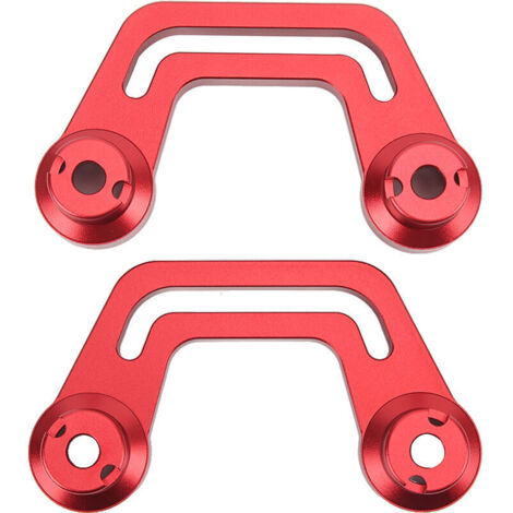 Jeffergarden Paire A Pillar Windshield Light Support de montage de remplacement pour Jeep Wrangler JL JLU 2018-2022 Rouge
