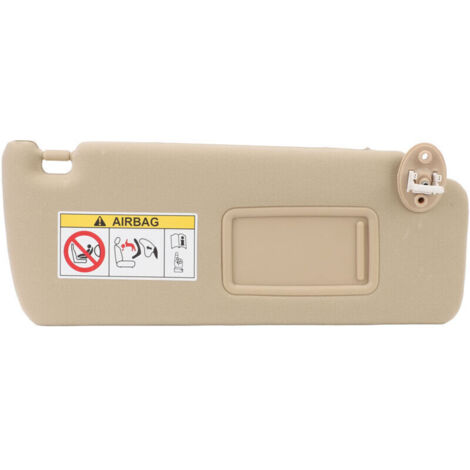 Jeffergarden Pare-soleil avant beige de remplacement pour Land Cruiser Prado 2010-2023, conduite à gauche et à droite