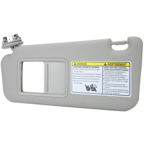 Jeffergarden Pare-Soleil côté conducteur Gauche 74320-42501-B2 pour RAV4 2006-2009 Gris Pare Soleil conducteur rav4 Phase 4