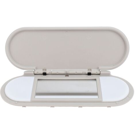 Jeffergarden Pare-soleil de miroir de courtoisie 51167366950, maquillage robuste pour Cooper F54 F55 F56 F60 (2015-2022), gris