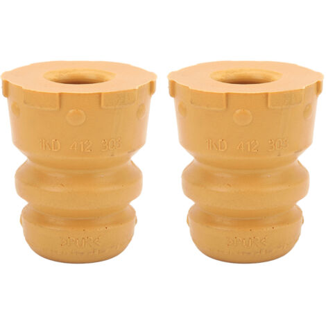 Jeffergarden Pièces de cache-poussière d'amortisseur 1K0412303 butée de pare-chocs de suspension de voiture adaptée au pare-chocs avant A3 8P1 8P7 8PA de 03 à 13 ans de protection