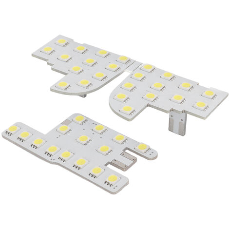 Jeffergarden pièces ensemble 48SMD 39LEDs lampe de lecture intérieure de voiture 12V 5W blanc 8000LM plafonniers de remplacement pour CRV 2017 +