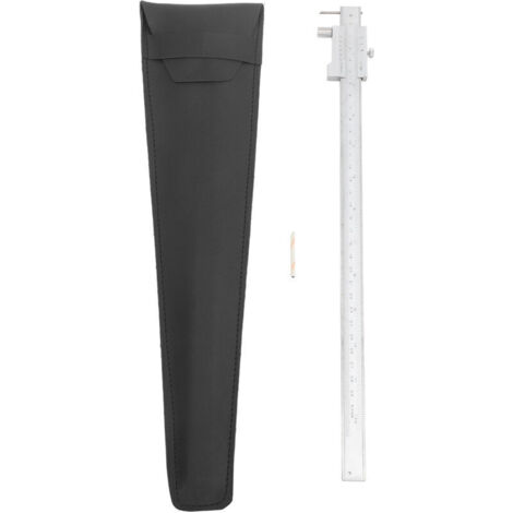 Jeffergarden Pied à coulisse en acier inoxydable, règle à tracer parallèle avec tête en carbure, outil de traçage multifonctionnel 0-300 mm