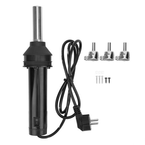 Jeffergarden Pistolet à air chaud à température réglable, outil portable de réparation et de dessoudage de microphones pour le bricolage