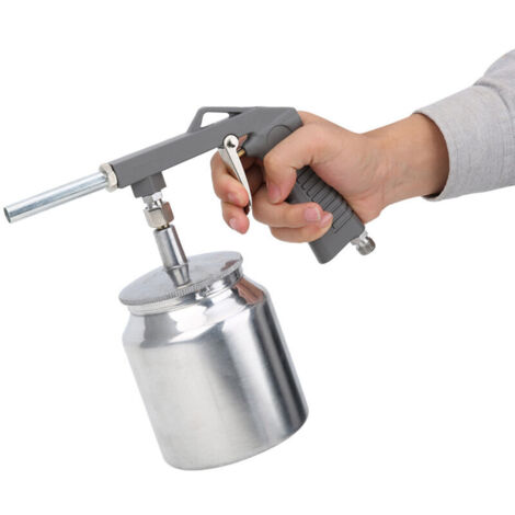 Jeffergarden Pistolet à peinture pneumatique PS-6 – Pression 30‑120 psi – Pour automobile et murs – Pulvérisation haute performance