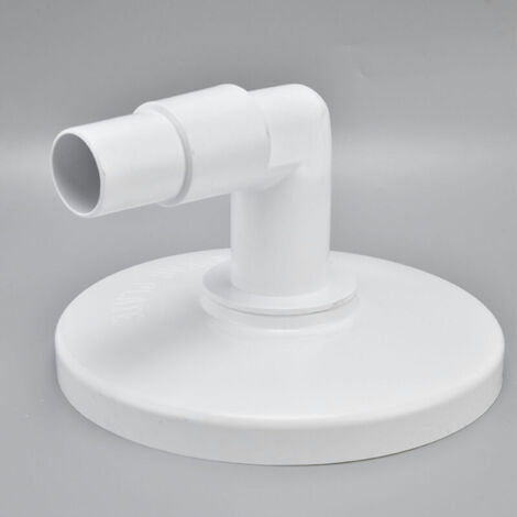 Jeffergarden Plaque d'aspiration Skimmer avec coude à 90 ° Remplacement de plaque d'aspiration de piscine en plastique pour Hayward