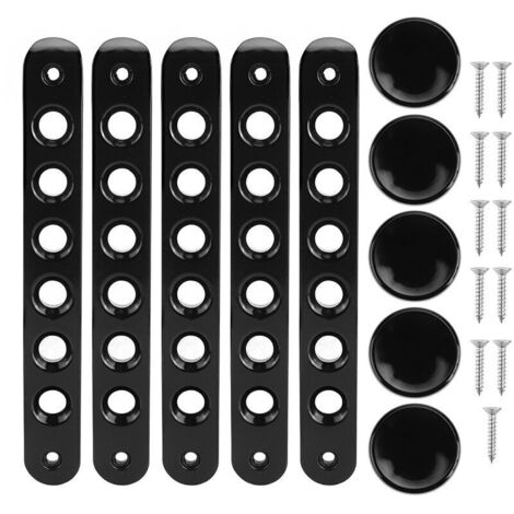 Jeffergarden Poignée de porte latérale et cache-boutons-poussoirs compatibles avec Jeep Wrangler JK Unlimited 07-18