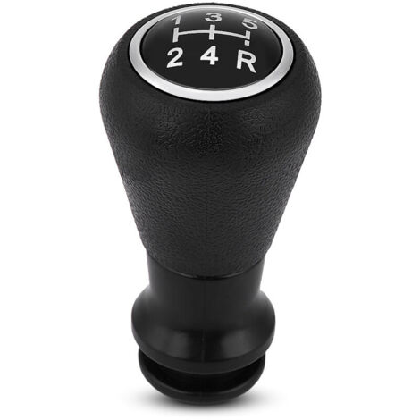 Jeffergarden Pommeau de levier de vitesse, tête en plastique pour remplacement amélioré Peugeot 106 107 205 206