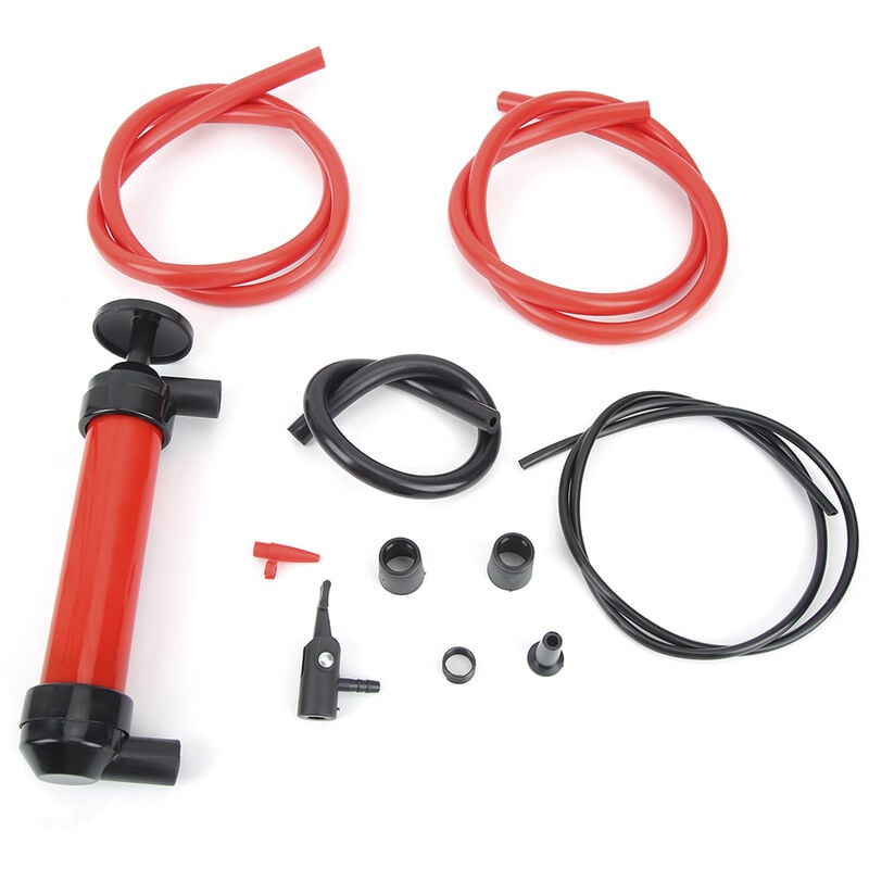 Jeffergarden Pompe à Siphon manuelle Portable pour voiture, extracteur d'huile, transfert de carburant liquide, pompes à Air manuelles