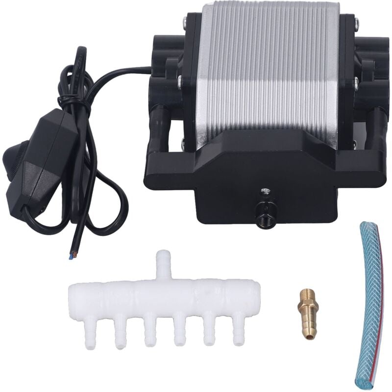 Jeffergarden - Pompe d'assistance à l'air pour découpeur Laser à assistance pneumatique, 30l/min, vitesse réglable, faible bruit, 220V, pour graveur