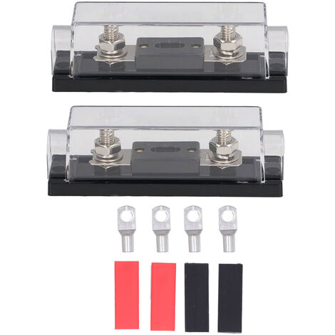 Acheter Support de la boîte à fusibles à lame 12 voies, blocs de fusibles  avec indicateur LED rouge, bornes de fusibles pour voiture, bateau,  caravane, camion