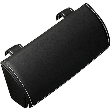 Jeffergarden Porte-lunettes pour voiture pare- en cuir PU voiture lunettes de  étui à lunettes lunettes bote de rangement organisateur pour voiture SUV camion