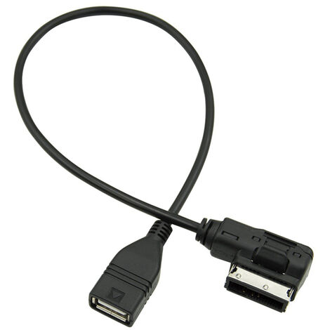 Jeffergarden pour Adaptateur iphone VW Touareg Interface de Musique USB Câble Adaptateur AMI USB, AMI MMI AUX Adaptateur de câble MP3 pour A3 S4 A5 S5 A6 S6 A7 A8 Q5 Q7 R8