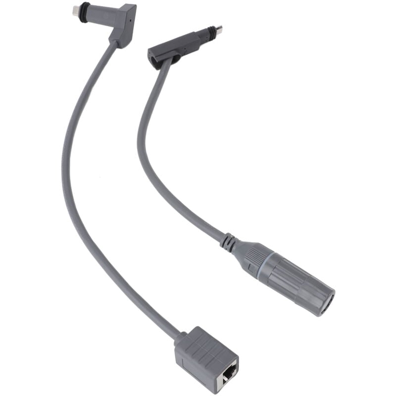 Jeffergarden - Pour câble Starlink 1200Mbps RJ45 1 connecteur rj 2 prise spx vers adaptateurs d'extension RJ45 pour antenne parabolique