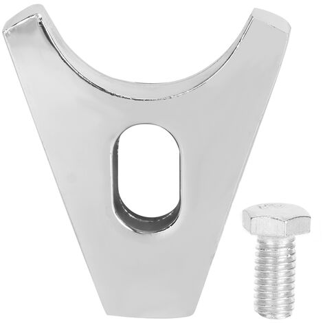 Jeffergarden pour distributor hold down Support de distributeur de performance, pince de distributeur Support en acier chromé SBC BBC adapté aux moteurs 265283305307327350383400396402427454472502