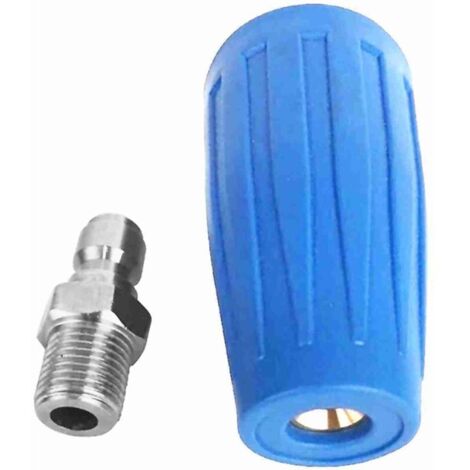 Jeffergarden Pressure Washer Tips Turbo Nozzle 4000psi Max Rotating with 1/4" Quick Connect for Remove Ads Bark Rust