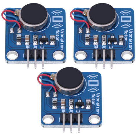 Jeffergarden Projets avec 3 modules de moteur vibrant DC5V 9000RPM