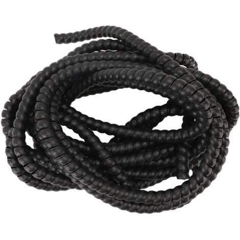 Jeffergarden Protecteur de tuyau haute pression pour lave-auto, enroulement en spirale, adapté pour un diamètre extérieur de 16 mm, 15 m/49,2 pieds