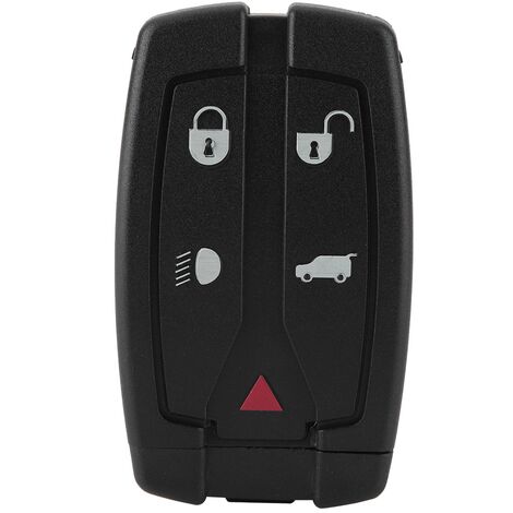 Jeffergarden Puce PFC7953 de télécommande d'entrée sans clé de voiture de 5 boutons pour Land Rover Freelander 2 434MHz