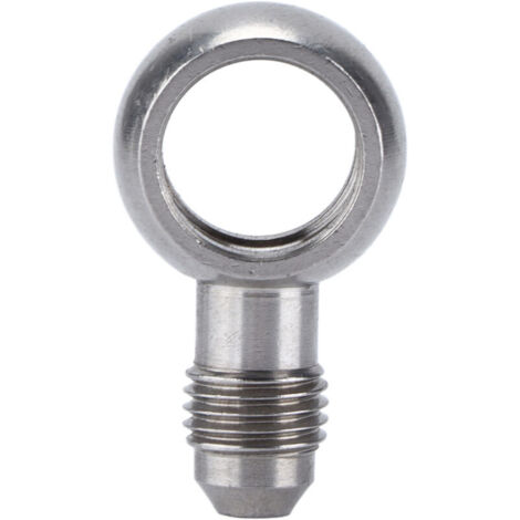 Jeffergarden Raccord Turbo, Adaptateur Banjo à Bride Turbo Raccord 4AN à Composants Automobiles en Acier Inoxydable M14, OEM 414-02101-006
