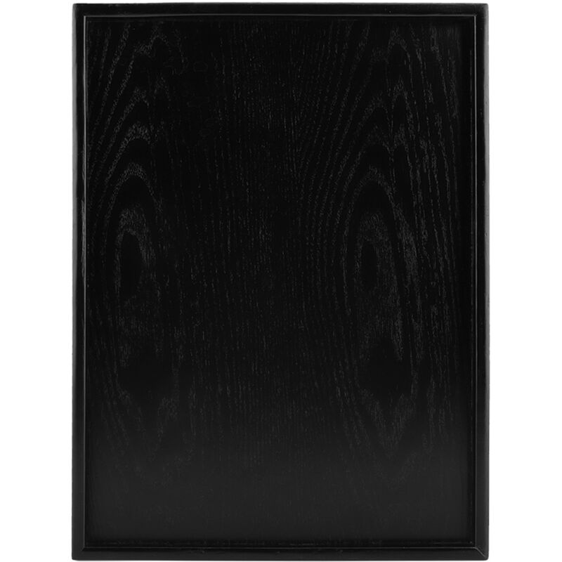 Rectangle Forme Bois Massif Thé Café Snack Nourriture Repas Plateau de Service Assiette Plateaux 40 x 30 cm - Jeffergarden