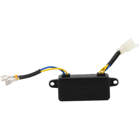 Jeffergarden Redresseur de tension AVR, régulateur universel pour générateur, stable 250 V, 220 µF, pour 1 à 3 kW