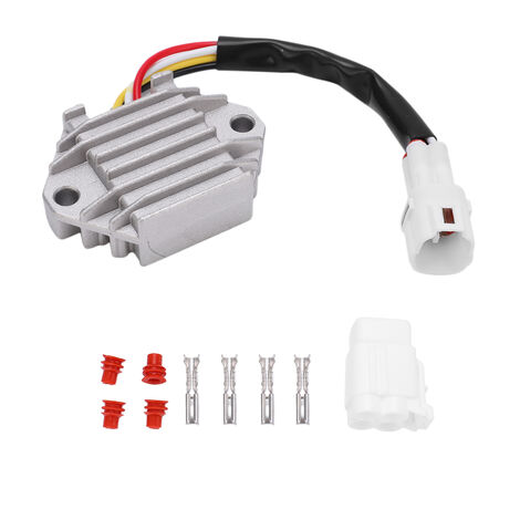 Jeffergarden Redresseur régulé, Remplacement de Redresseur de Régulateur de Tension Compatible avec YFZ 450 2004-2009, OEM 5TG-81960-00-00