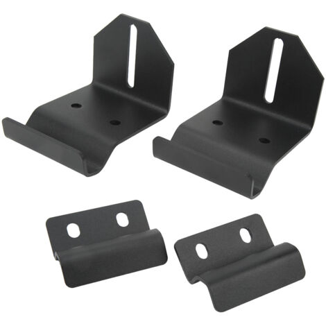 Jeffergarden Remplacement du support de montage supérieur du pare-brise de la barre lumineuse LED pour Polaris Ranger Crew XP 1000 EPS