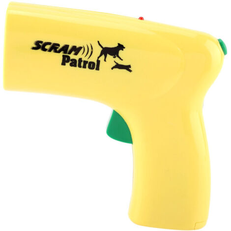 Jeffergarden Répulsif électronique à ultrasons pour chiens et chats, conçu pour éloigner les animaux en extérieur