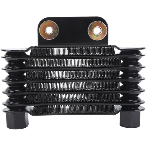 Jeffergarden Résistance forte en aluminium de refroidisseur d'huile de moteur de moto pour des véhicules tout-terrain de motos VTT M12