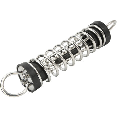 Jeffergarden Ressort d'amarrage marin en acier inoxydable, ligne de quai d'ancrage, remplacement de ressort d'amarrage pour bateau et Yacht 9mm