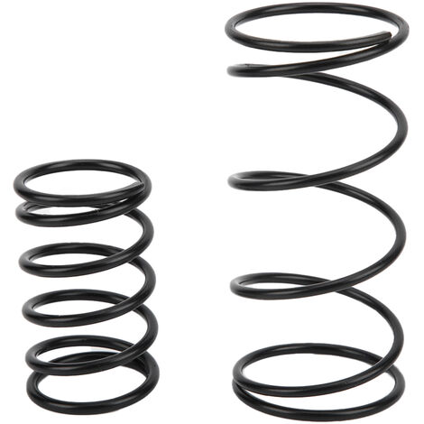 Jeffergarden Ressort de Poubelle Externe 2 Pièces 8PSI + 14PSI 38mm Ressort de Porte de Déchets en Acier au Carbone Poubelle Extérieure de Remplacement de Ressort Adapté pour TiAL 1Bar