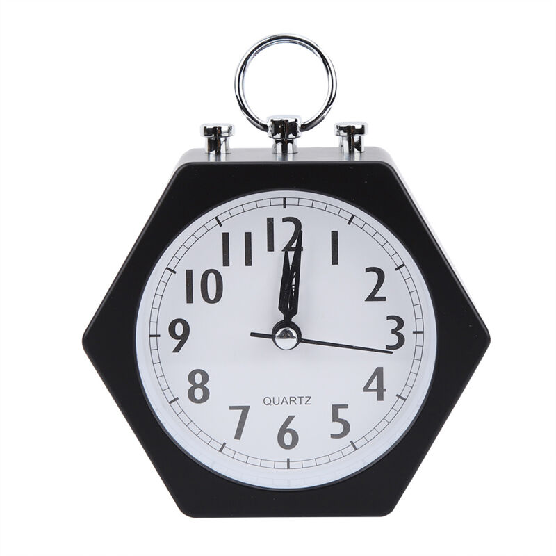 Jeffergarden Réveil doux et silencieux pour enfants, horloge numérique, minuterie (noir)
