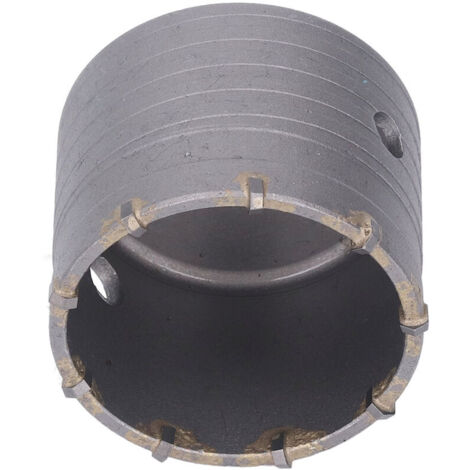 Jeffergarden Scie cloche en carbure forgé de 75 mm pour béton, haute dureté, idéale pour l'installation de climatiseurs.