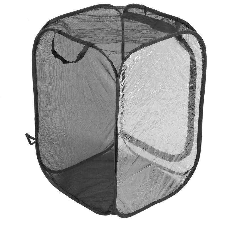 Jeffergarden Serre pliable pour plantes, cage à insectes ventilée, boîtier d'élevage, cages