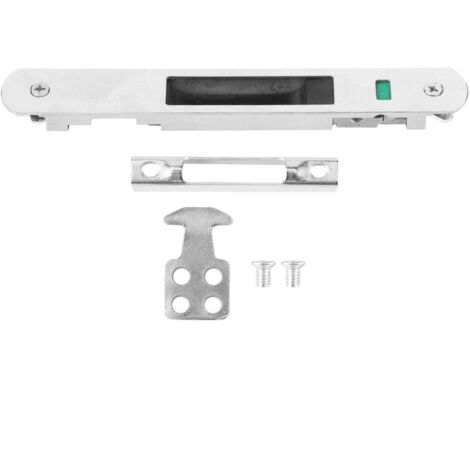 Jeffergarden Serrure de Porte Coulissante, Raccords de Quincaillerie de Verrouillage Simple de Fenêtre de Porte Coulissante en Verre d'acier Inoxydable de Ménage