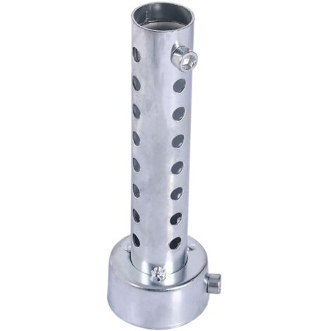 Jeffergarden Silencieux d'échappement universel pour moto, DB Killer, insert de chicane argenté 45 mm