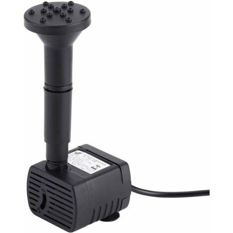 Jeffergarden Solar Powered Fountain Water Pump for Garden Pond, Swimming Pool, Fish Tank