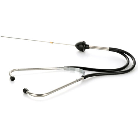 Jeffergarden Stéthoscope à cylindre pour mécanicien automobile, outil de diagnostic de moteur de voiture en acier inoxydable, audition