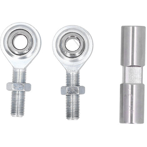 Jeffergarden Support d'alternateur en acier inoxydable à tige de tension réglable de 2 1/2 po pour moteur SBC BBC 350 454