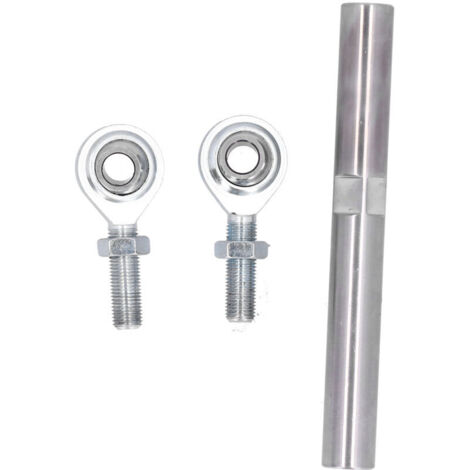 Jeffergarden Support d'alternateur en acier inoxydable avec tige de tension réglable de 7 pouces, compatible avec les moteurs SBC BBC 350 et 454.