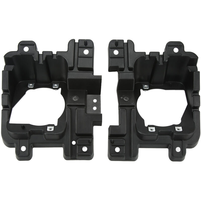 Jeffergarden Support de phare antibrouillard 68449383AA, 2 pièces, Support de montage de remplacement pour Dodge RAM 2500 3500 2019 – 2021