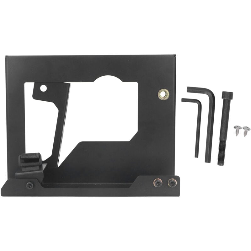 Jeffergarden - Support de raboteuse en acier allié, profondeur d'angle réglable, Stable, Portable, support de raboteuse à rabat pour Dongcheng 82mm