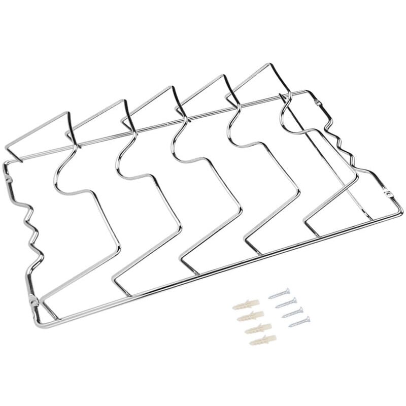 Jeffergarden Support de rack de stockage d'armoires de cuisine monté sur mur/porte pour couvercles de casseroles