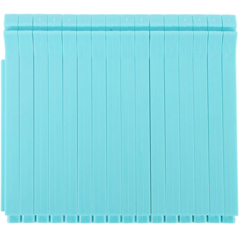 Jeffergarden Support d'empilage de plateaux de cuisson, 16 pièces, support de refroidissement en fil, gain de place, supports d'empilage réutilisables pour la cuisine, Type Long bleu